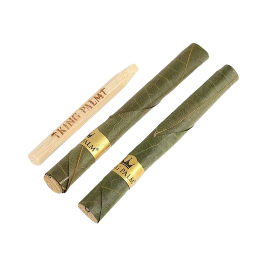 King Palm Real Leaf Roll Cones (2pcs)