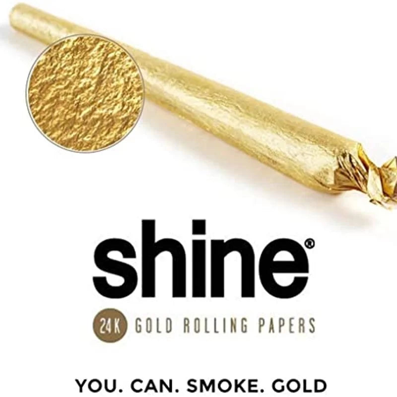SHINE 24K Gold Rolling Papers